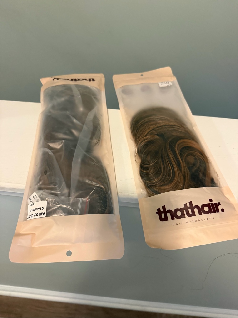 That Hair Women’s Brown Clip-In Extensions – Warm Brown Blend